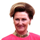 Queen Sonja during the banquet at the Presidential Palace. (Photo: Lise Åserud, NTB scanpix)